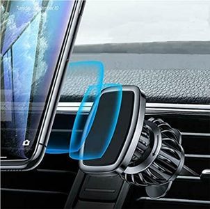 JXBCGAL Soporte magnético del teléfono del coche, soporte magnético del teléfono del coche, soporte del teléfono del imán giratorio de 360 ° compatible con los teléfonos inteligentes más comunes