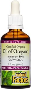 Natural Factors - Oil of Oregano, Certified Organic, 374 Servings (2 oz)