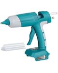 Cordless Hot Glue Gun Kit for Makita 18v LXT Battery,LED Digital Hot Melt Glue Gun with 10pcs 0.43'' Hot Glue Sticks for Home Repair, Arts & Crafts (Battery not Included)