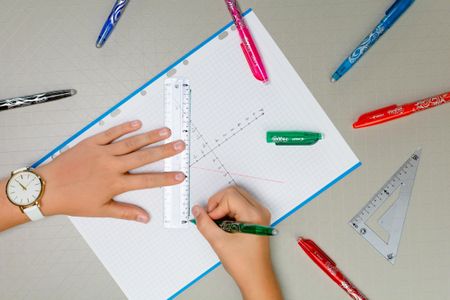 PILOT Frixion Ball Erasable Rollerball Pen Set, Black, Medium Tip, 5-Pack