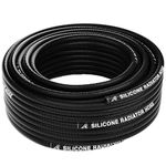 19mm ID Silicone 2 Ply Heater Radiator Hose 1 Metre Length Black