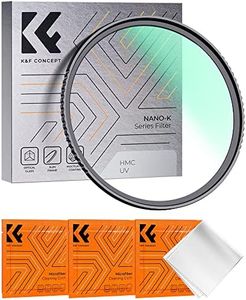 K&F Concept 77mm MC UV Protection Filter Slim Frame with Multi-Resistant Coating for Camera Lens