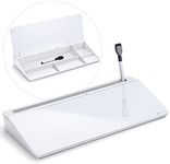 Varhomax Glass Desk Whiteboard with