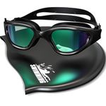 Goggles With Swim Caps