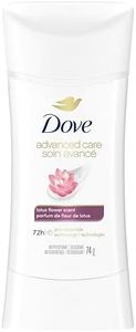 Dove Advanced Care Antiperspirant Deodorant for Women with Pro-Ceramide Technology Lotus Flower Scent for Soft, Resilient Skin, 74g