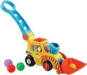 VTech POP and Drop Digger, Educational Push Along Digger for Toddler, Toy Gift for 12 Months to 2 3 Years Boys and Girls. English Version