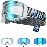 KAPVOE Photochromic Ski Goggles wit
