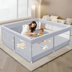 XVISHX Baby Playpen 50 x 50 Inch Pl