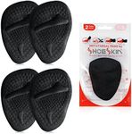 Metatarsal Pads - Ball of Foot Cushion Inserts for All Day Pain Relief and Comfort (Black)