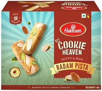 Haldiram's Cookie Heaven: Badam Pista Cookies (Pack Of 6-200g Each)