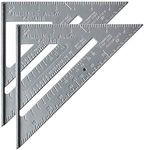 Mr. Pen Metal 7 Inches Rafter Square, Carpenter Square, 2 Pack