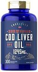 Cod Liver Oil Softgels | 1245mg | 3