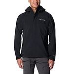 Columbia Men's Earth Explorer Shell Waterproof Rain Jacket, Black, Size L