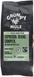 Grumpy Mule Organic Espresso Landscape Blend Whole Coffee Beans with tastes of soft Fruits & Dark Chocolate 227 g