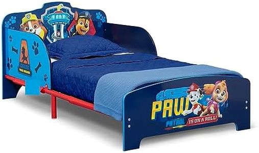 Delta Children Wood and Metal Toddler Bed, PAW Patrol