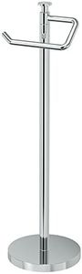 Gatco 1435C, Freestanding Toilet Paper Holder, 23.5 H, Chrome