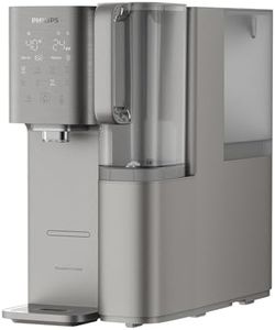 PHILIPS Reverse Osmosis Water Filter Countertop ADD6928DG/37(Cold&Hot), 6-Stage Mineralization Filtration System with Aquaporin Tech, Large Capacity for Family, 6L Tank,1.8L Jug, Reduce TDS