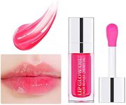 Lip Oil Plumping Clear Crystal Jelly Moisturizing Lip Plump Lips Gloss Tinted Plumper J7M0 Glow Oil Lip Sexy Lip Makeup