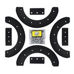 302565MA 327072MA Snow Thrower Paddle & Hardware - by Huthbrother, Compatible with Craftsman Murray 57121MA 1687312SM, for Craftsman Machines 20" 21" or 22" Snowblower