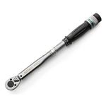 NEIKO PRO 03707B 3/8" Torque Wrench, 3/8” Drive SAE, 15-80 Ft-Lb, 14” Length, Adjustable Click Torque Wrench, Chrome Vanadium Cr-V Steel