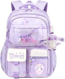 HANXIUCAO - Zaini per la scuola per ragazze, ampia capacità, impermeabile, con scomparto per computer portatile, per scuola elementare, superiore e università, 31x19x45cm