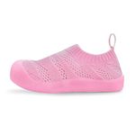 Jan & Jul Lightweight Water Shoes, Closed Toe Swim Sneakers for Toddlers (Pretty Pink, Size 5 Baby)