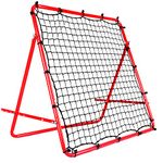 DRM Foldable Football Rebounder Net with Thickened Tube and Ropes, Soccer Rebounder Net Training Soccer Kickback Target Goal Net for Kids and Teenagers - Perfect for Backyard Soccer Practice