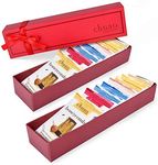 Chuao Chocolatier Dark Chocolate Mini Bar Gift Boxes | Gourmet For Gift Baskets, Birthday, Thank You, Care Package | 16 Mini Bars, 0.39 oz Each