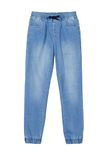 Amazon Brand - Jam & Honey Boys Slim Fit Stretchable Jogger Jeans (Elasticated Waist Band) Lt Blue