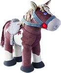 HABA 305464 305464-Horse Joey, Cuddly Horse Accessories Rag Dolls, 35 cm, Toy from 18 Months