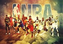 Poster NBA stars Legend Team