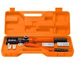 VOLTZ YQK 16-300 Hydraulic Wire Terminal Crimper Range16-300mm2 Pressure 16Tons Hydraulic Crimping Tool for Copper,Aluminium Terminal YQK-300 Hydraulic Pliers