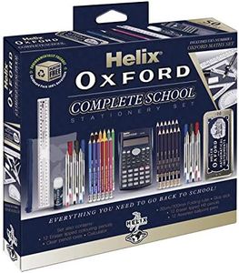 Helix Oxford Complete Back to School Stationery Set, Oxford Blue, 899784