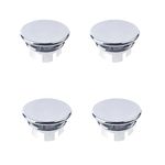 Sink Overflow Ring, 4 Pcs Sink Overflow Cover, Round Overflow Hole Cover, Basin Trim Drain Cap Cover, Sink Hole Overflow Cover, For Sink, Bathroom, Kitchen