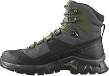 Salomon Quest Element Gore-Tex Waterproof Men's Outdoor Shoes, Athletic inspiration, All-terrain stability, and Outdoor essentials, Black, 9.5