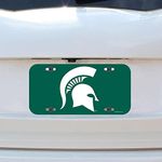 Michigan State Spartans WinCraft Plastic License Plate