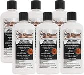 WHITE DIAMOND Metal Polish - Perfect for Stainless Steel, Brass, Aluminum, Chrome, Gold, Silver - Multi-Purpose Cleaner, Sealant, Rust Remover/Preventer for Cars, Jewelry, Boats & More - 6 Bottles