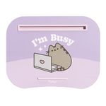 Grupo Erik Laptop Stand With Cushion - Pusheen | Laptop Cushion, Tablet Pillow Stand, Lap Desk For Laptop, Lap Trays For Eating With Cushion | Cat Lap Tray With Cushion, Pusheen Gifts