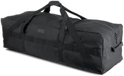 Fitdom 106L 45" Heavy Duty Extra Large Duffle Bag with Upgrade Zipper, Durable & Water Resistant. Perfect as Camping Bag Travel Storage Bag Tent Storage Bag Sports Equipment Bag For Coaches & More