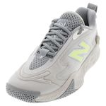 New Balance Men's Fresh Foam X Ct-Rally Tennis Shoe, Slate Grey/Bleached Lime Glo, 8.5 UK