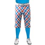 Royal & Awesome Plaid a Blinder Tartan Mens Golf Plus 2's