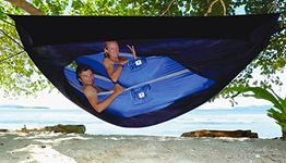 Hammock Bliss Sky Tent 2 - A Revolutionary Tent for 1 or 2 Hammocks Off The Ground - Stay Dry from The Rain, Safe from The Bugs with Ample Space for You and Your Gear!