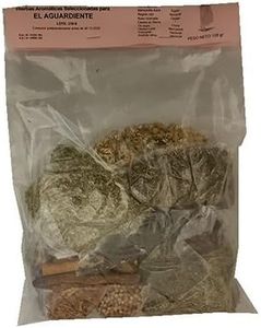 Preparado de Hierbas Aromáticas Seleccionadas para el Aguardiente (Bolsa de 128g)