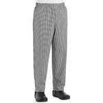 Chef Designs Red Kap Men's Baggy Chef Pant, Black/White Check, 3X-Large