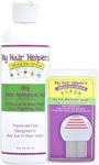 Dimethicone Oil and Lice Comb Kit for Head Lice, Works on 1-3 Children | Kid-Safe | 100% Effective