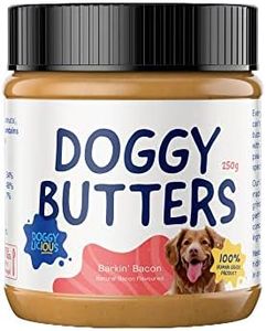 Doggylicious 100% Natural Pet Dog Snack Spread Calming Barkin Bacon Butter 250g