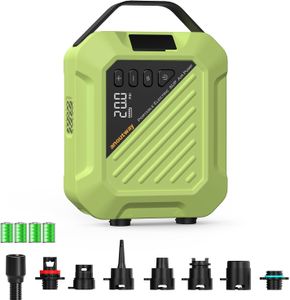 anoutway Rechargeable SUP Pump – 20PSI Quick Electric Paddle Board Air Pump