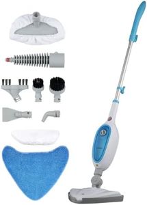 Vytronix USM13 10-in-1 Multifunction Upright Steam Cleaner Mop | Kills 99.9% of Bacteria | Steamer For Cleaning Hard Floors, Carpets, Bathroom, Kitchen, Windows, Garments & Upholstery | 6m Power Cord