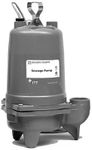 Goulds WS0511B Submersible Sewage Pump, 1/2 HP, 115 V, 1 PH, 14.5 Max Amps