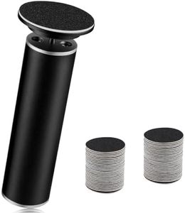 Electric Foot File Callus Remover, Professional Electric Foot Sander Pedicure Tools with 60 Sandpaper Discs, Hard Skin Remover for Dry Dead Skin Cracked Heels Calluses